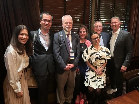 Members of the ALK Positive team at the 2024 ASCO Annual Meeting